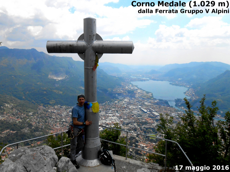 Corno Medale dalla via Ferrata