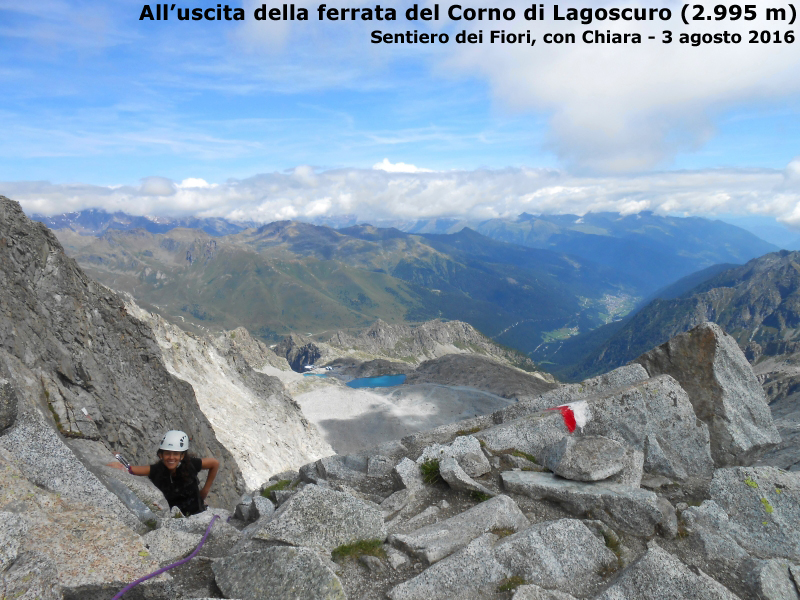 Uscita dalla ferrata di Lagoscuro