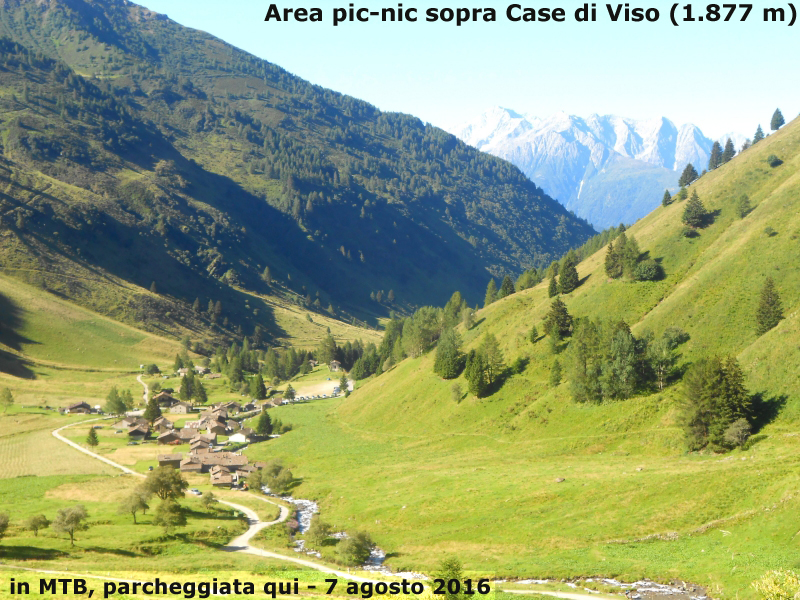 Area pic.nic sopra Case di Viso