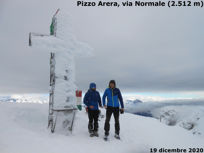 Pizzao Arera, via normale