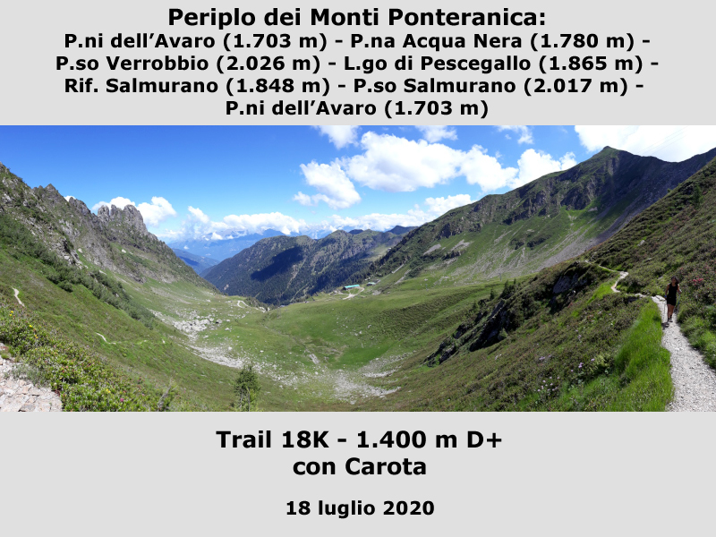 Periplo dei Monti Ponteranica