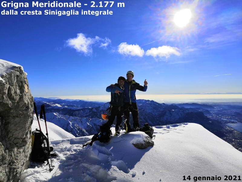 Grignetta, cresta Sinigaglia