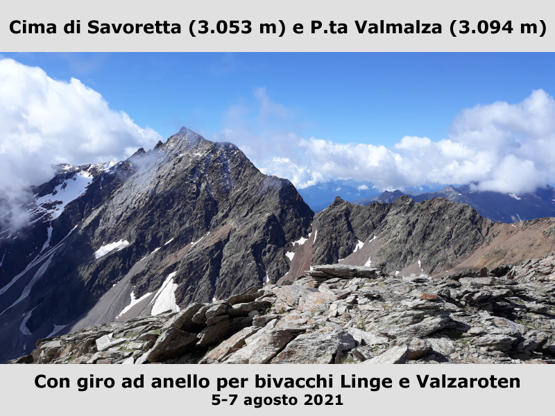 Cima Savoretta e Valmalza
