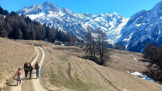 In prossimità di Vescasa Alta