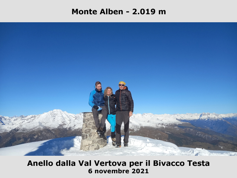 Monte Alben dalla Val Vertova