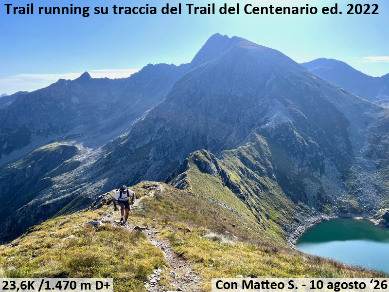Trail running sopra Foppolo